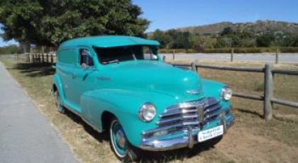 1948 Chevrolet Panelvan 6 cylinder manual - SOLD 2012